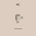 Atelier Jewelry Display Set for Boutique & Product Photography — Ring Holder, Necklace Stand & Riser Kit, Cream White