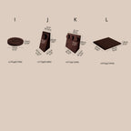 Ensemble Jewelry Display Set for Retail Counter & Product Photography, Vegan Suede Ring Trays & Risers