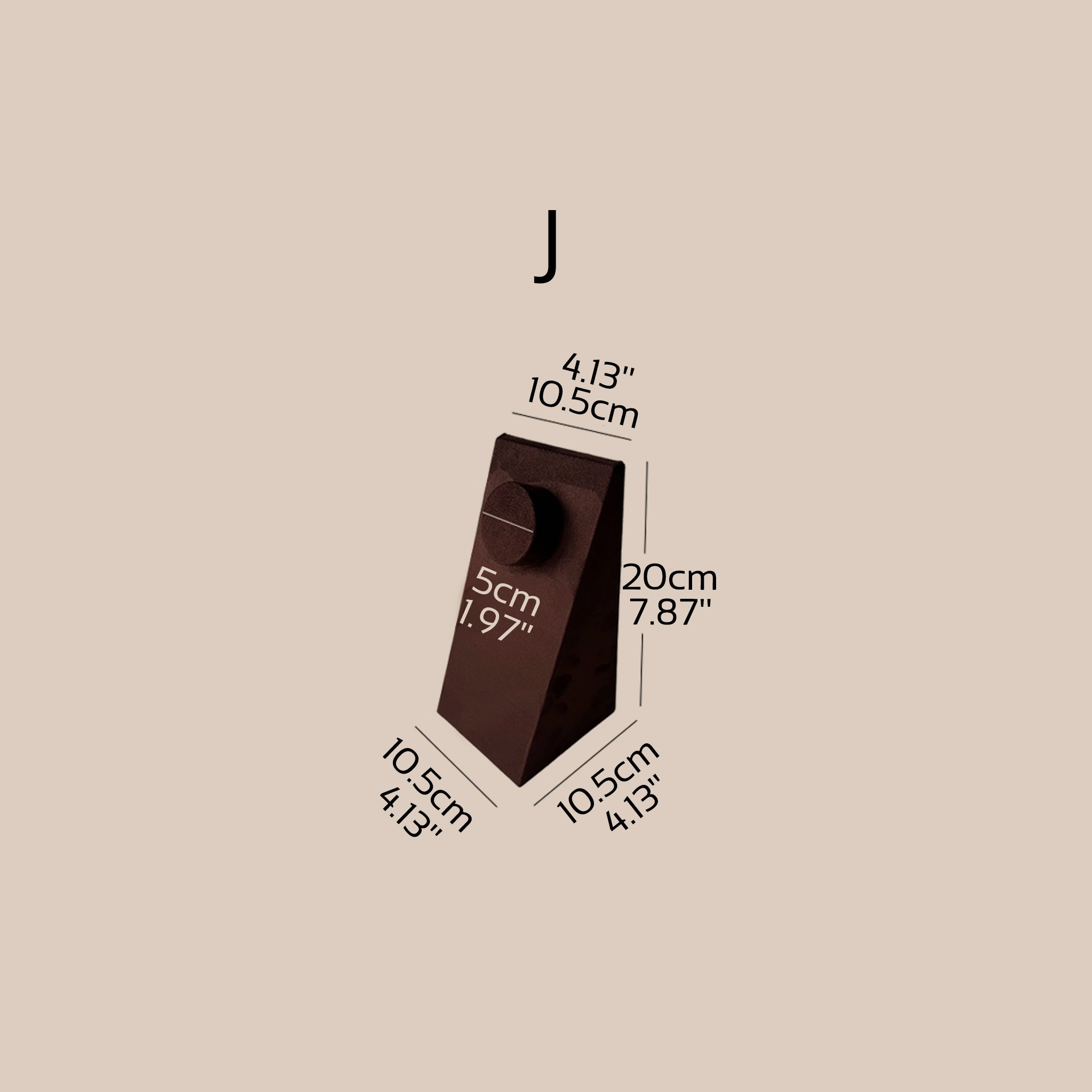 Ensemble Jewelry Display Set for Retail Counter & Product Photography, Vegan Suede Ring Trays & Risers