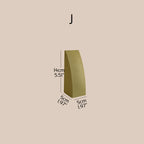 Dune Necklace & Earring Display Stand, Weighted Vegan Suede