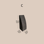 Dune Necklace & Earring Display Stand, Weighted Vegan Suede