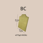 Easel Earring & Necklace Storage Bust – Flat Display Board with Kickstand, Earring Holder, Vegan Suede, 3 Sizes