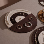 Tondo Round Jewelry Display Tray for Rings, Earrings, Bracelets & Necklaces