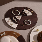Tondo Round Jewelry Display Tray for Rings, Earrings, Bracelets & Necklaces