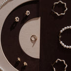Tondo Round Jewelry Display Tray for Rings, Earrings, Bracelets & Necklaces