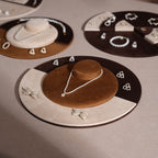 Tondo Round Jewelry Display Tray for Rings, Earrings, Bracelets & Necklaces