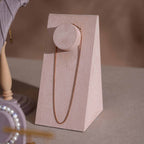 Blush Pink & Lavender Vegan Suede Jewelry Display Set