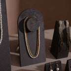 Vignette Jewelry Display Set — Dark Gray 24 Pieces