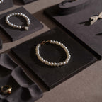 Vignette Jewelry Display Set — Dark Gray 24 Pieces
