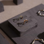 Vignette Jewelry Display Set — Dark Gray 24 Pieces
