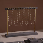 Vignette Jewelry Display Set — Dark Gray 24 Pieces