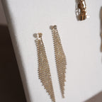 Easel Earring & Necklace Storage Bust – Flat Display Board with Kickstand, Earring Holder, Vegan Suede, 3 Sizes