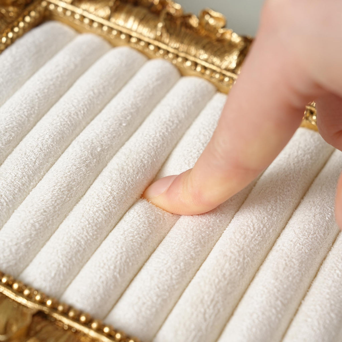 DIY Ring Display Frame Kit, Vegan Suede Roll Inserts for Jewelry Holder, Replacement Foam Rolls to Repair or Make Your Own Tray, 4 Sizes