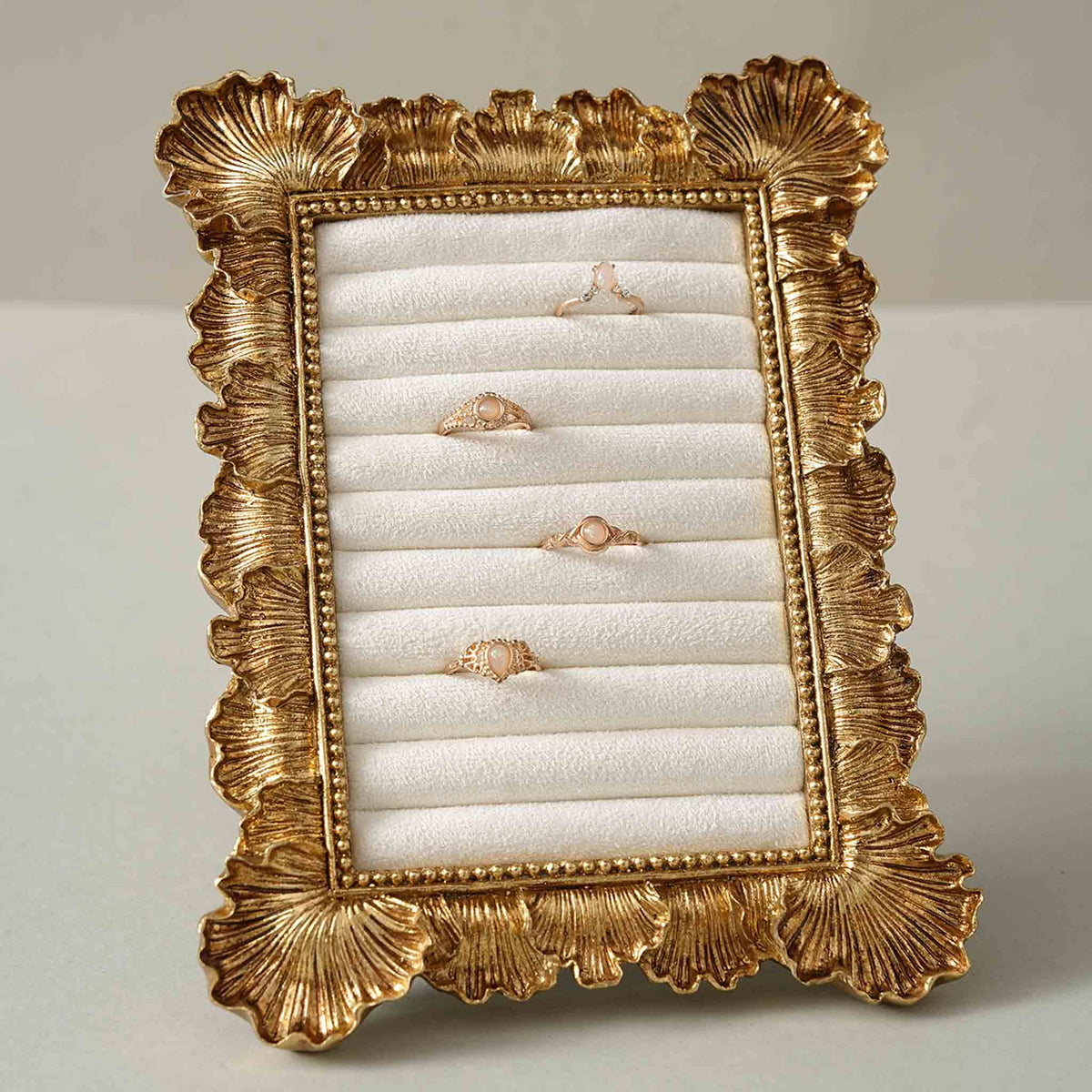 DIY Ring Display Frame Kit, Vegan Suede Roll Inserts for Jewelry Holder, Replacement Foam Rolls to Repair or Make Your Own Tray, 4 Sizes