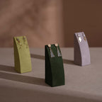 Dune Necklace & Earring Display Stand, Weighted Vegan Suede
