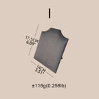 Easel Earring & Necklace Storage Bust – Flat Display Board with Kickstand, Earring Holder, Vegan Suede, 3 Sizes