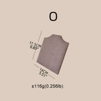 Easel Earring & Necklace Storage Bust – Flat Display Board with Kickstand, Earring Holder, Vegan Suede, 3 Sizes