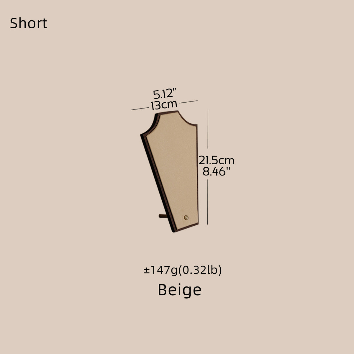 Silhouette Necklace Display Stand — 22 Colors