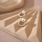 Cream White Jewelry Tray Set – Ring Dish, Bracelet Tray & Earring Holder, Vegan Suede