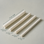 DIY Ring Display Frame Kit, Vegan Suede Roll Inserts for Jewelry Holder, Replacement Foam Rolls to Repair or Make Your Own Tray, 4 Sizes