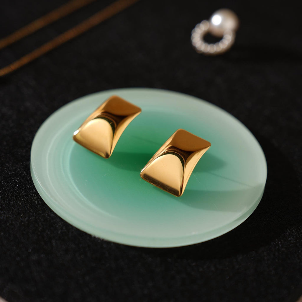 Black Felt Jewelry Display Set: Necklace, Ring, Earring Showcase