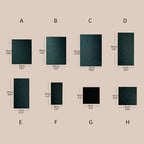 Dark Green Felt Jewelry Display Set