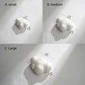 Gypsum Cloud Earring Display Holder: Stud Stand Dish