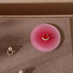 Beige Felt Jewelry Display Set
