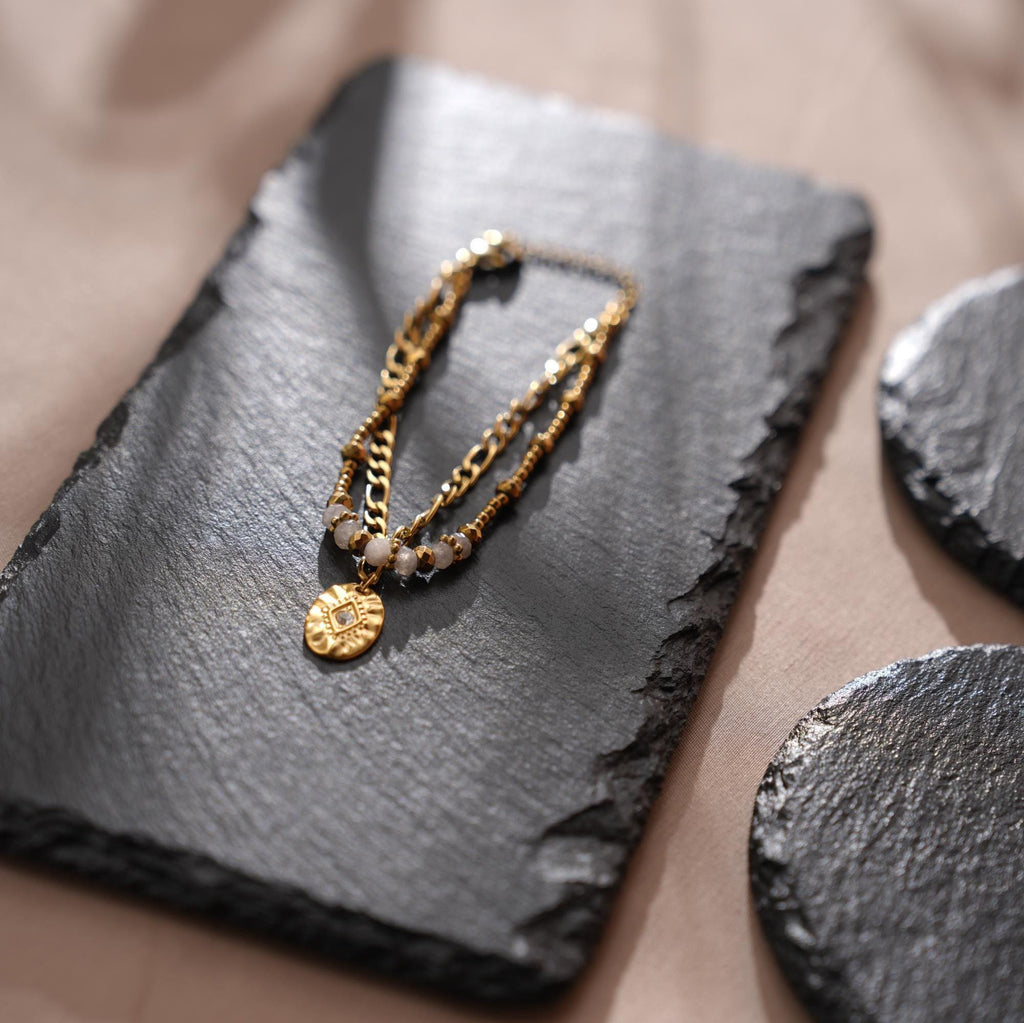 Black Slate Jewelry Display Set: Boutique Showcase Organizer