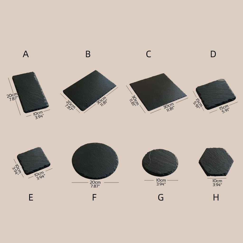 Black Slate Jewelry Display Set: Boutique Showcase Organizer