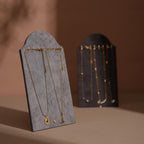 Suede Necklace Display Stand
