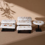 Faux Fur Jewelry Display Set: Boutique Showcase Organizer