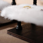 Faux Fur Jewelry Display Set: Boutique Showcase Organizer