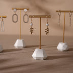Gold T-Bar Earring Holder