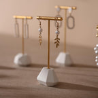 Gold T-Bar Earring Holder