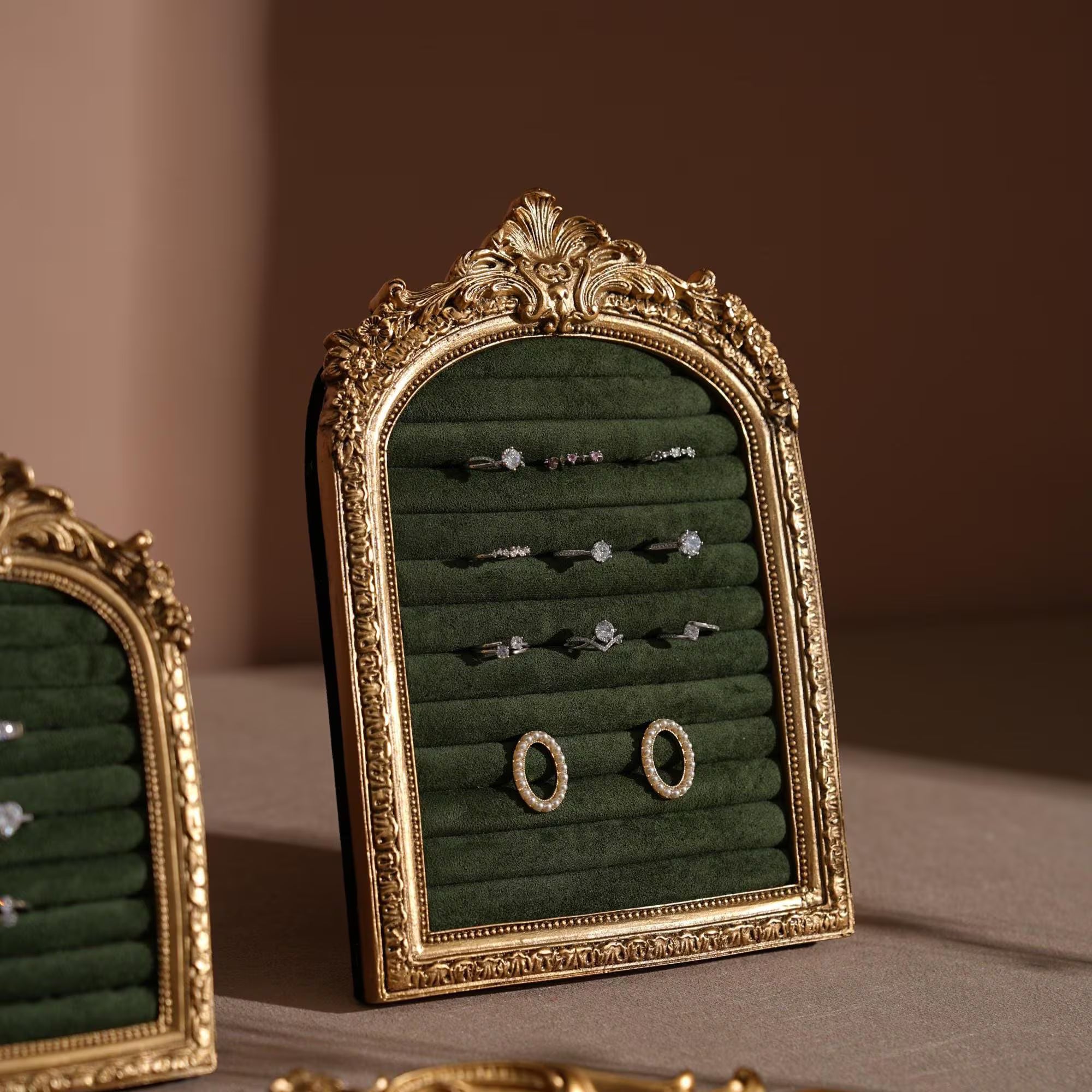 Rococo 3-Way Jewelry Display Frame | Tabletop Stand & Wall-Mount