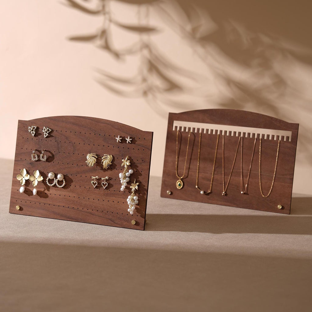 Wooden Jewelry Display Boards