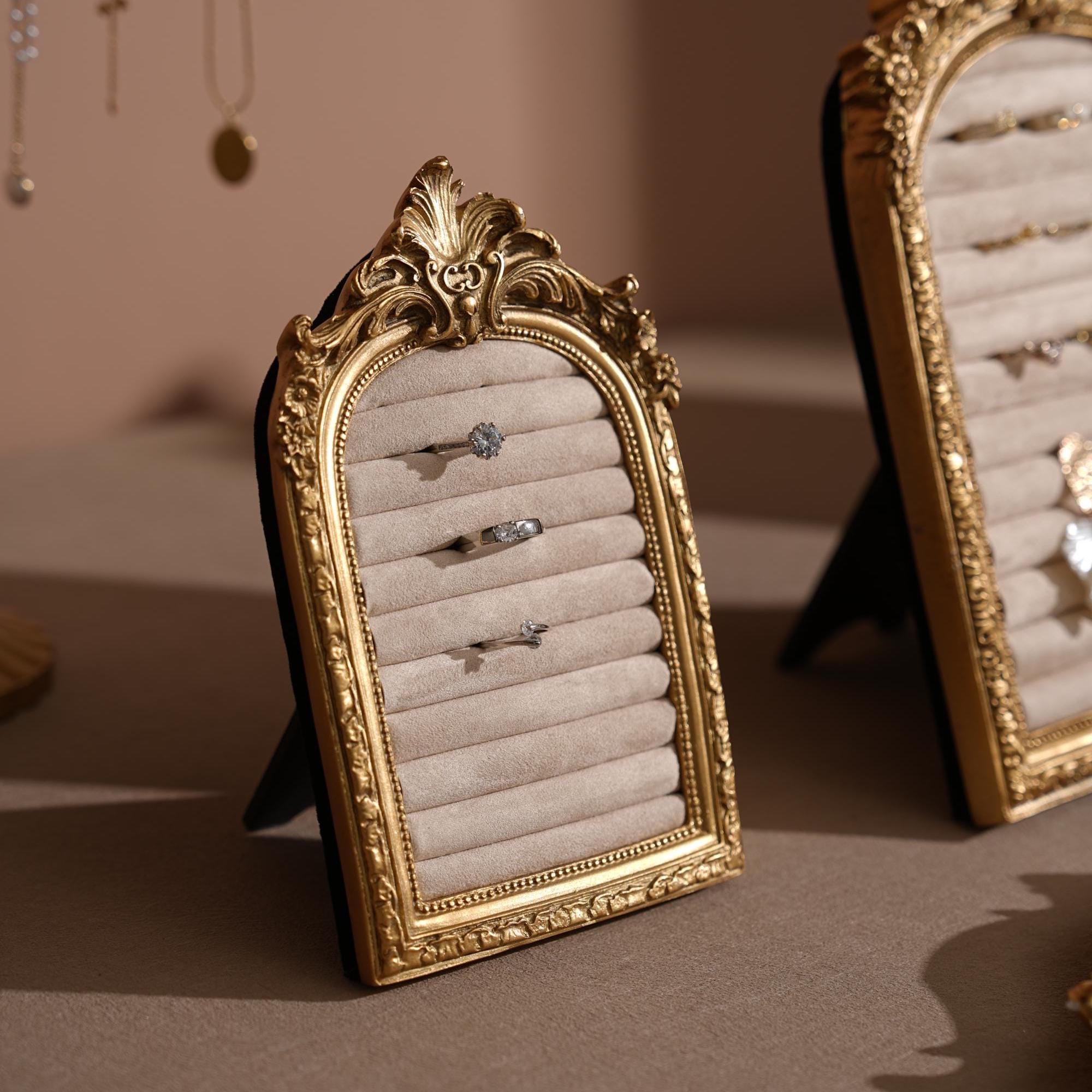 Rococo 3-Way Jewelry Display Frame | Tabletop Stand & Wall-Mount
