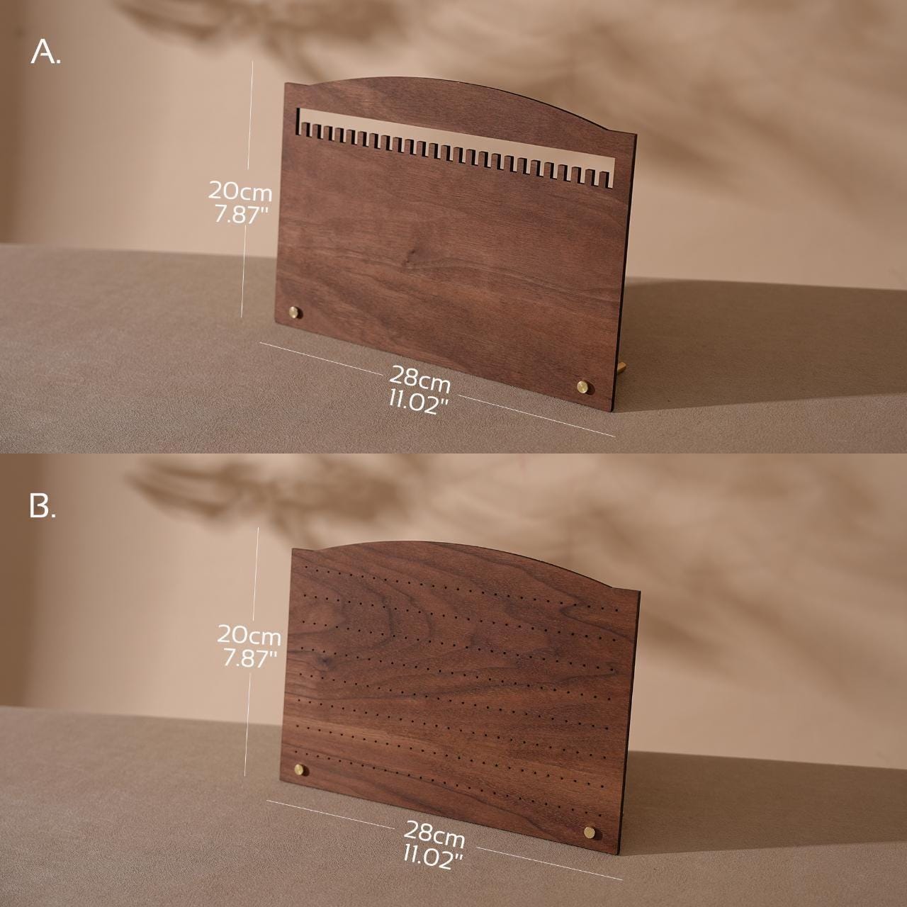 Wooden Jewelry Display Boards