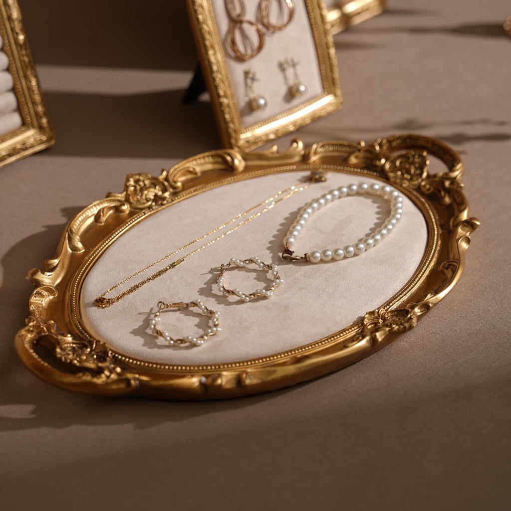 8-Piece Rococo Jewelry Display Set