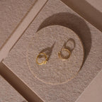 Beige Felt Jewelry Display Set