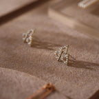 Beige Felt Jewelry Display Set