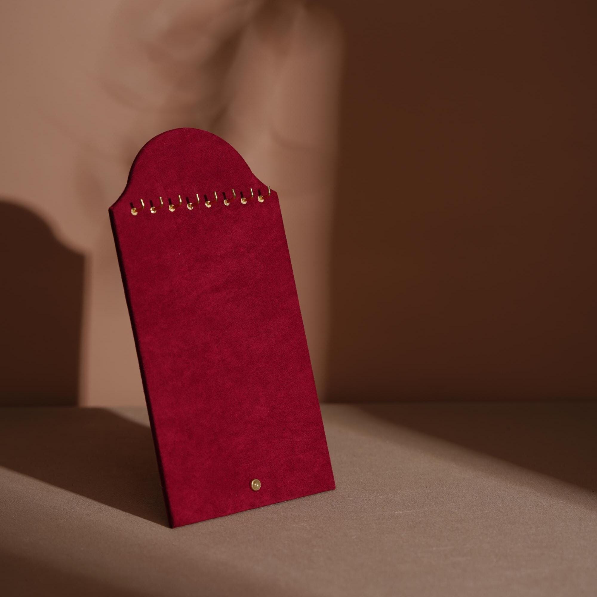 Suede Necklace Display Stand
