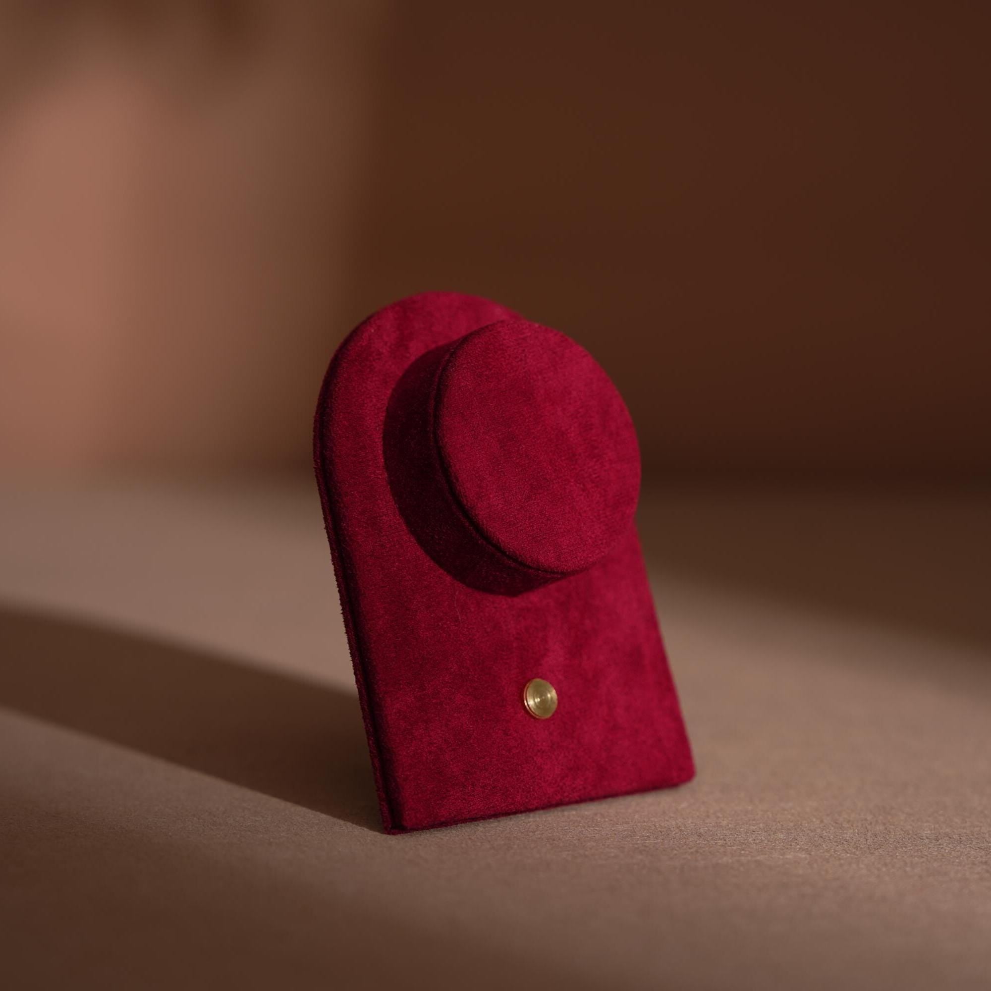 Suede Bracelet Holder Display: Brass Stand Jewelry Organizer