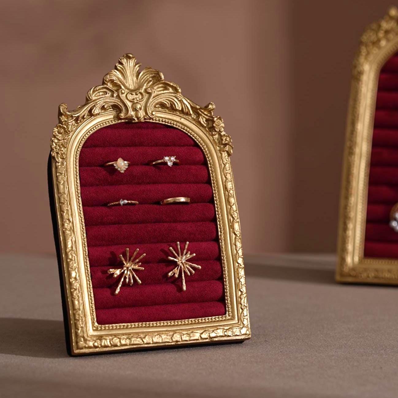 Rococo 3-Way Jewelry Display Frame | Tabletop Stand & Wall-Mount