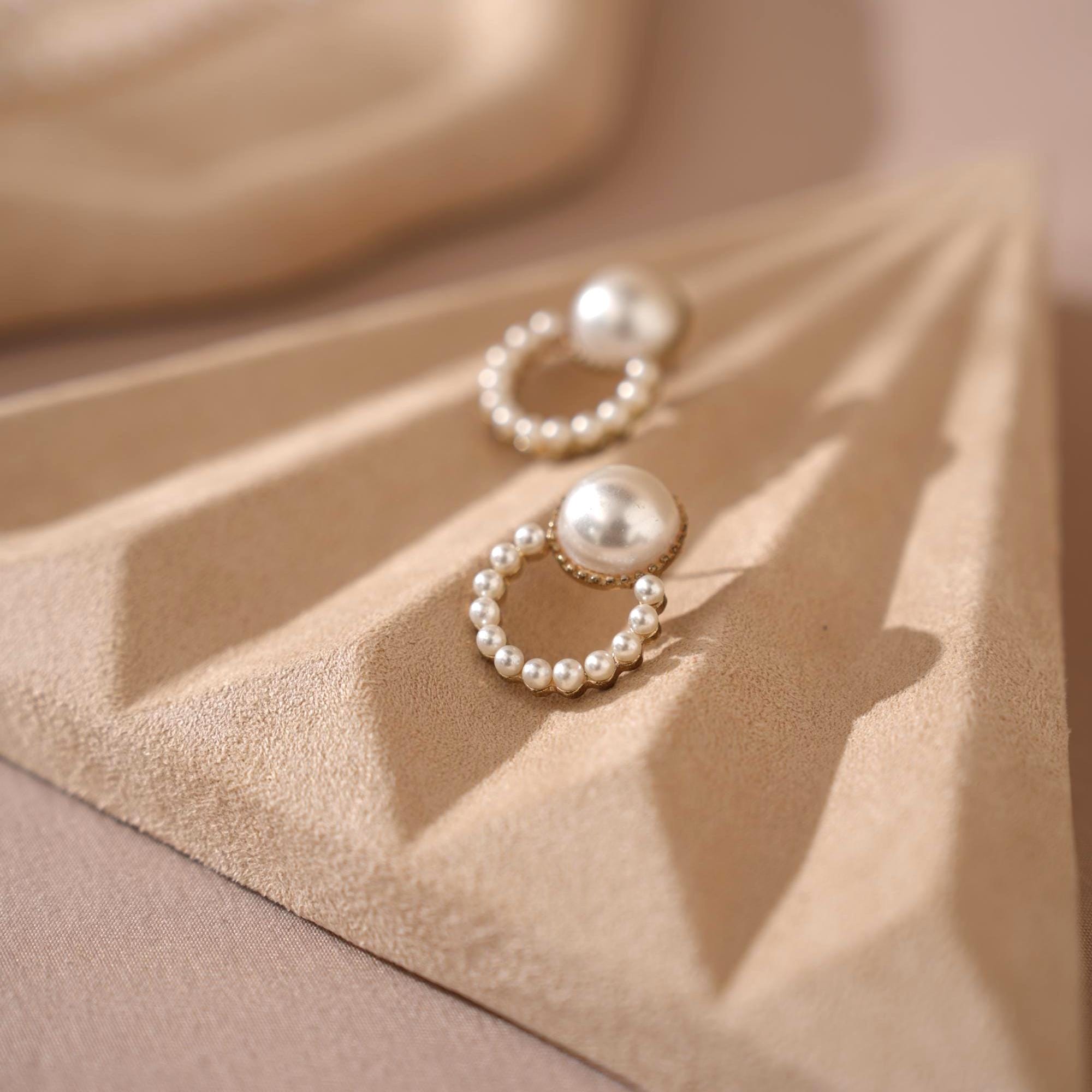 Minimalist Beige Suede Trays