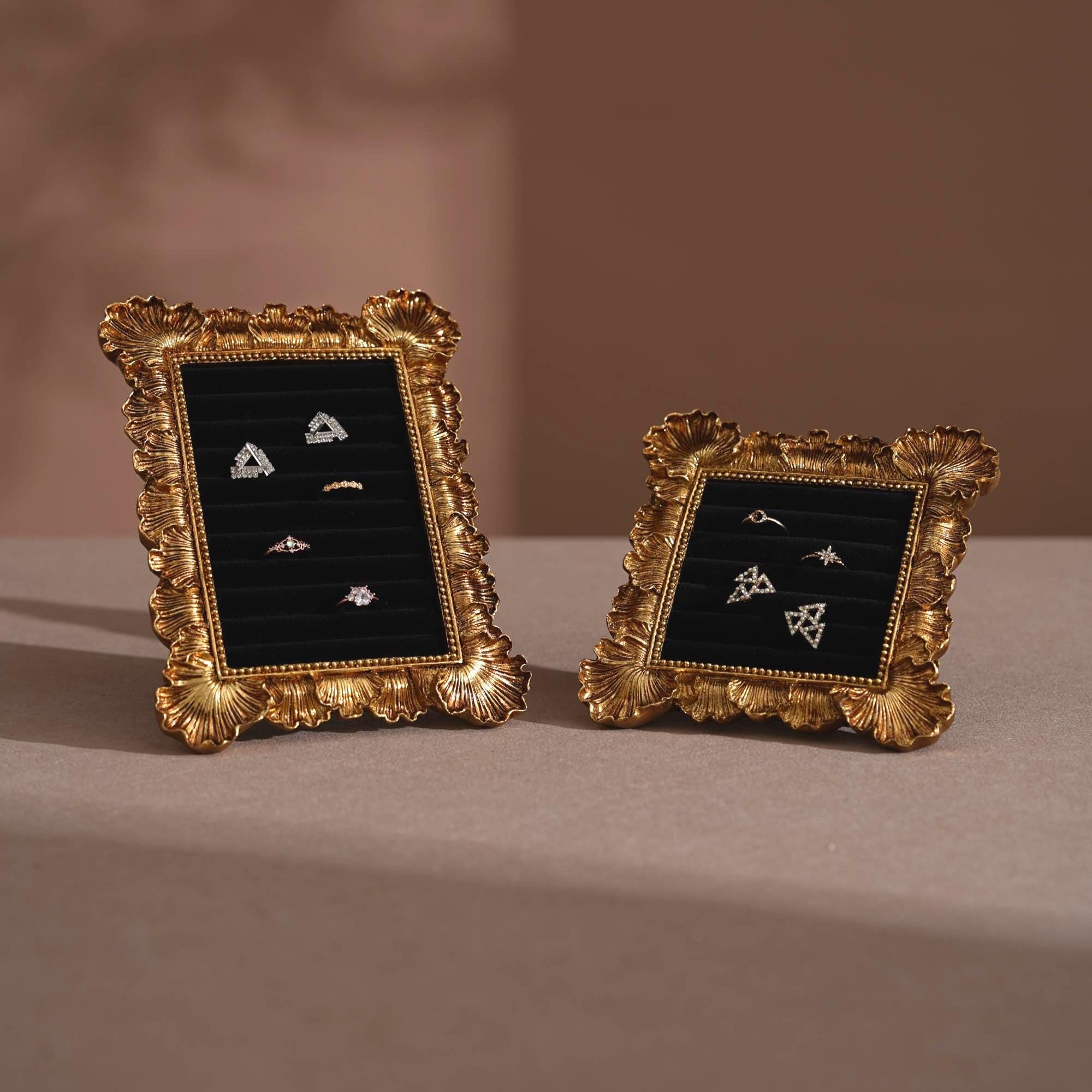 Rococo Ring & Earring Display Frame