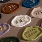 Vegan Suede Jewelry Dish