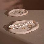 Vegan Suede Jewelry Dish