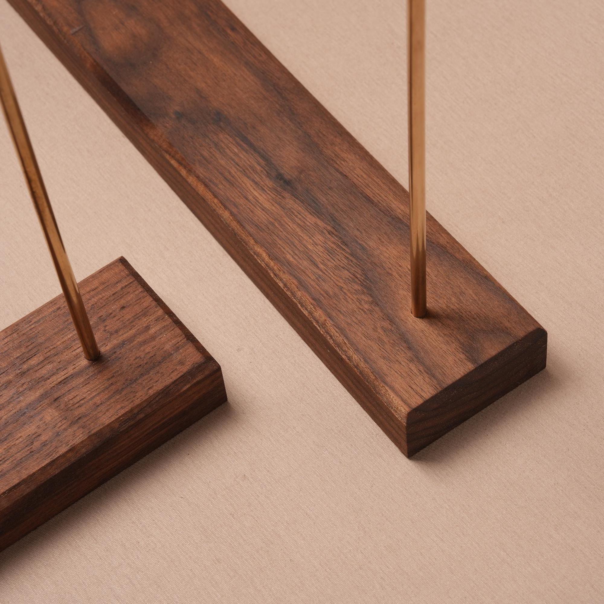 Premium North American Black Walnut Jewelry Display